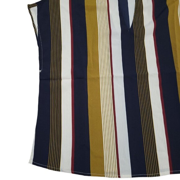 Blouse with different color prints for women, New, Size S. - Picture 5 of 6